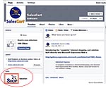 Adding SalesCart Tab to Facebook Store Page